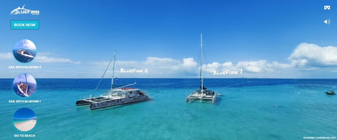 Catamaran BlueFin VR Tour