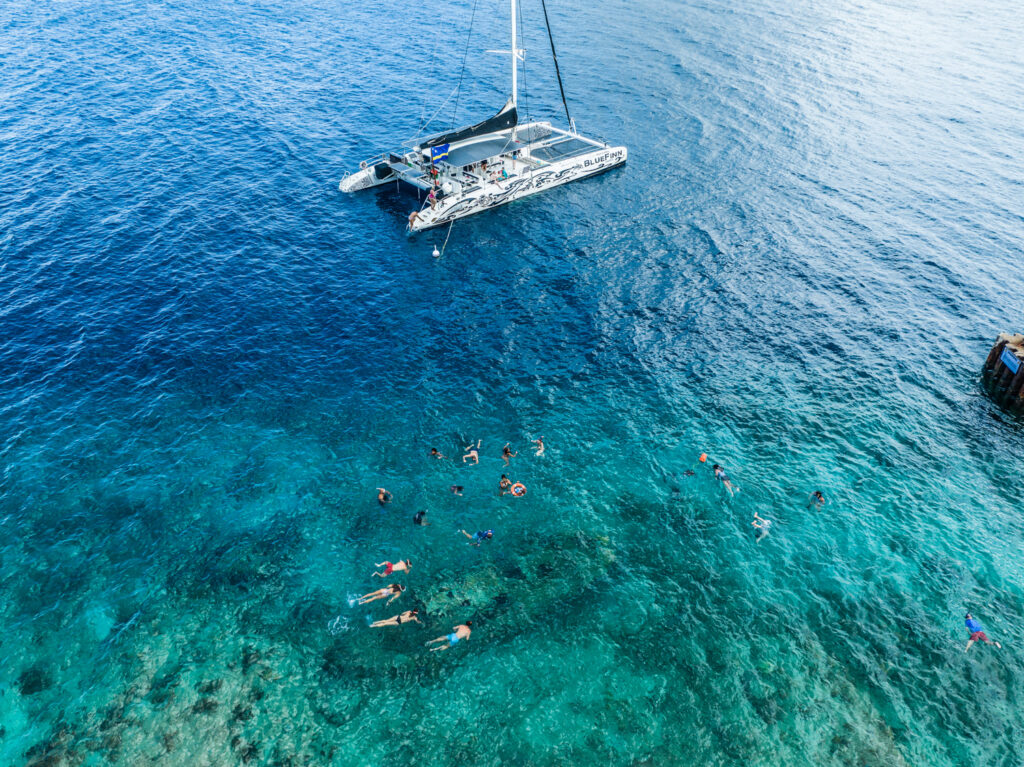 Snorkelen bij Tugboat2