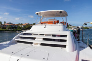 Sundeck of the topcat